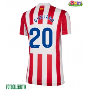 Atletico Madrid Giuliano Simeone #20 Hemmatröja Kvinnor 2025-26 Kortärmad